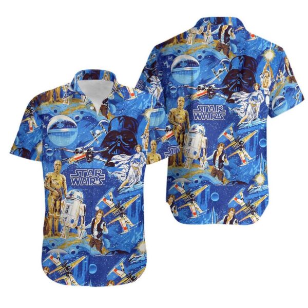 Classic Star Wars Hawaiian Aloha shirt