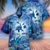 Doctor Who Tardis Hawaiian Aloha shirt