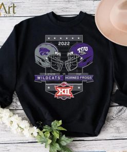 2022 K State Wildcats Vs TCU Horned Frogs Big 12 Football Championship Bound Shirt