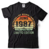 30 Year Old Gifts June 1992 Limited Edition 30th Birthday T Shirt