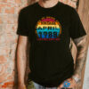 34 Years Old Vintage September 1989 Distressed 34th Birthday T Shirt