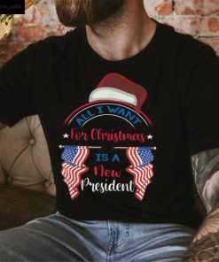 All I Want For Christmas Is A New President Xmas Costume T Shirt hoodie, Sweater Shirt