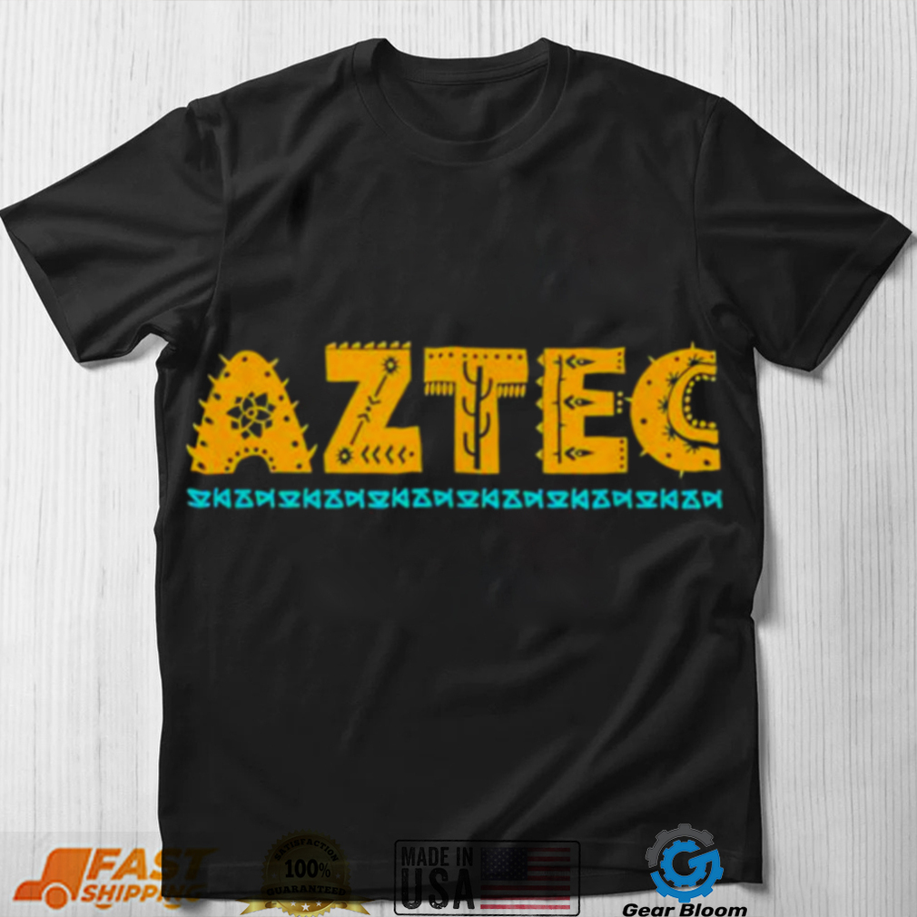 Aztec Mexican Pride Symbols T Shirt