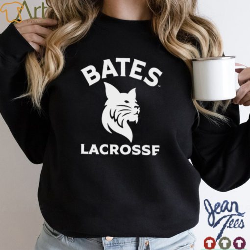 Bates Bobcats Lacrosse logo shirt