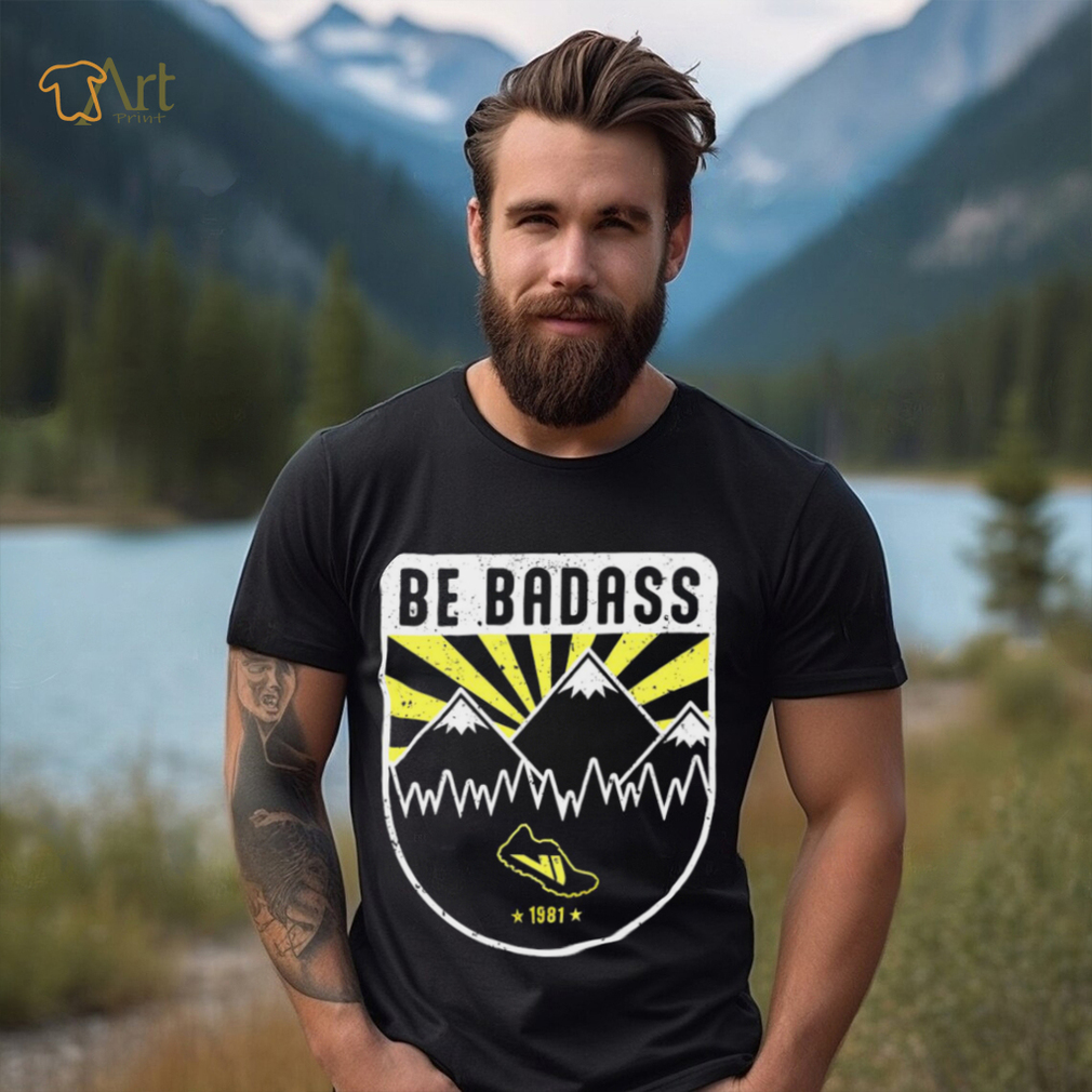 Be Badass VJ logo shirt