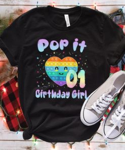 Birthday Girl Pop It 1 Unicorn Outfit 1 years old T Shirt hoodie, Sweater Shirt