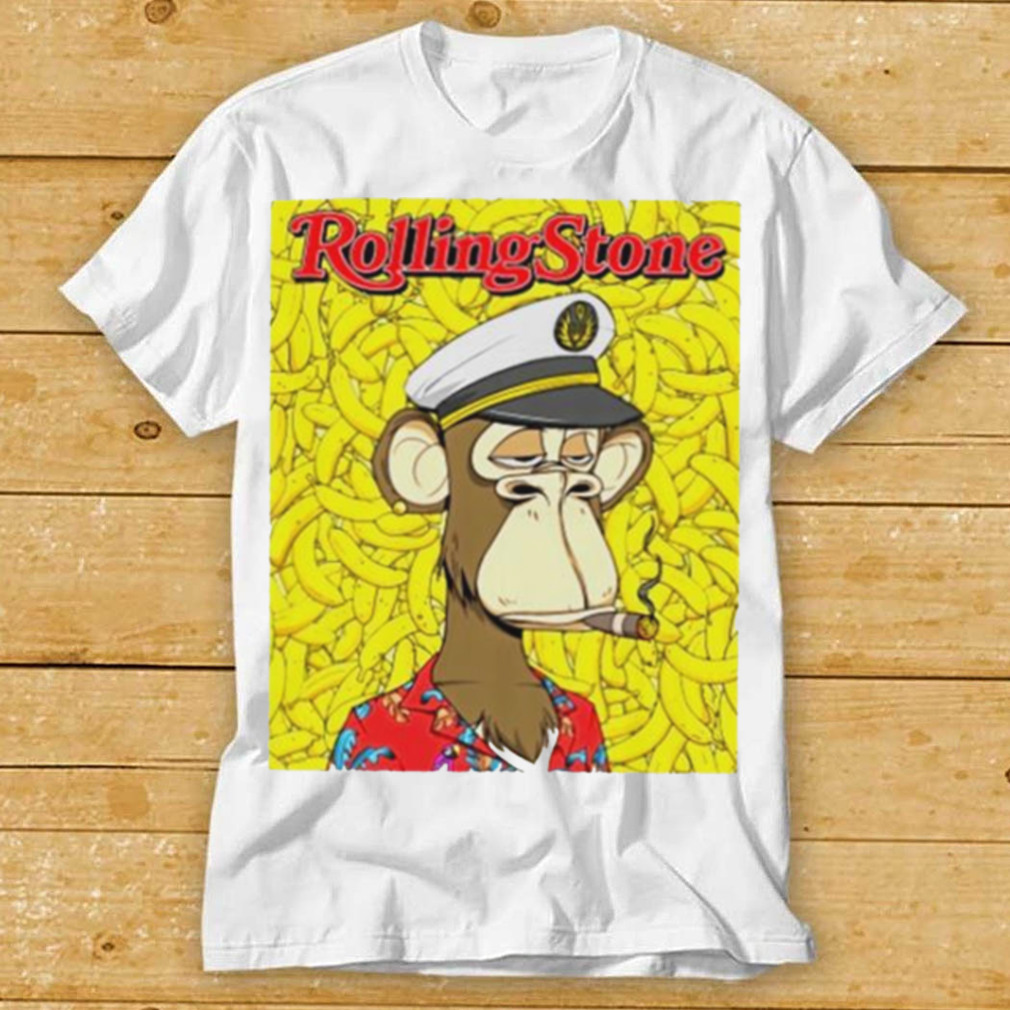 Boredapeyc Rolling Stone and bored ape shirt  Tee Art Print