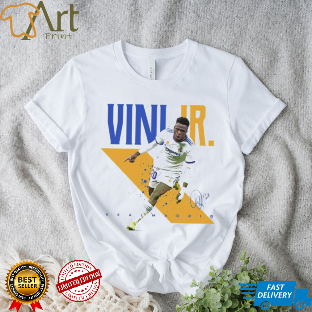 Colorful Design Signature Vini Jr Shirt
