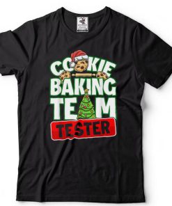 Cookie Baking Crew Christmas Team Tester T Shirt