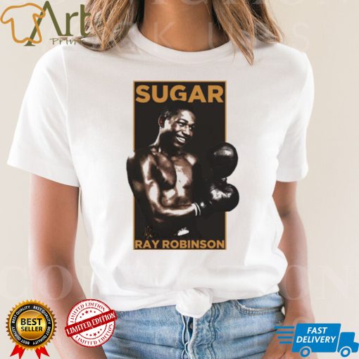 Cool Gloves Sugar Ray Robinson Boxing Design Shirt
