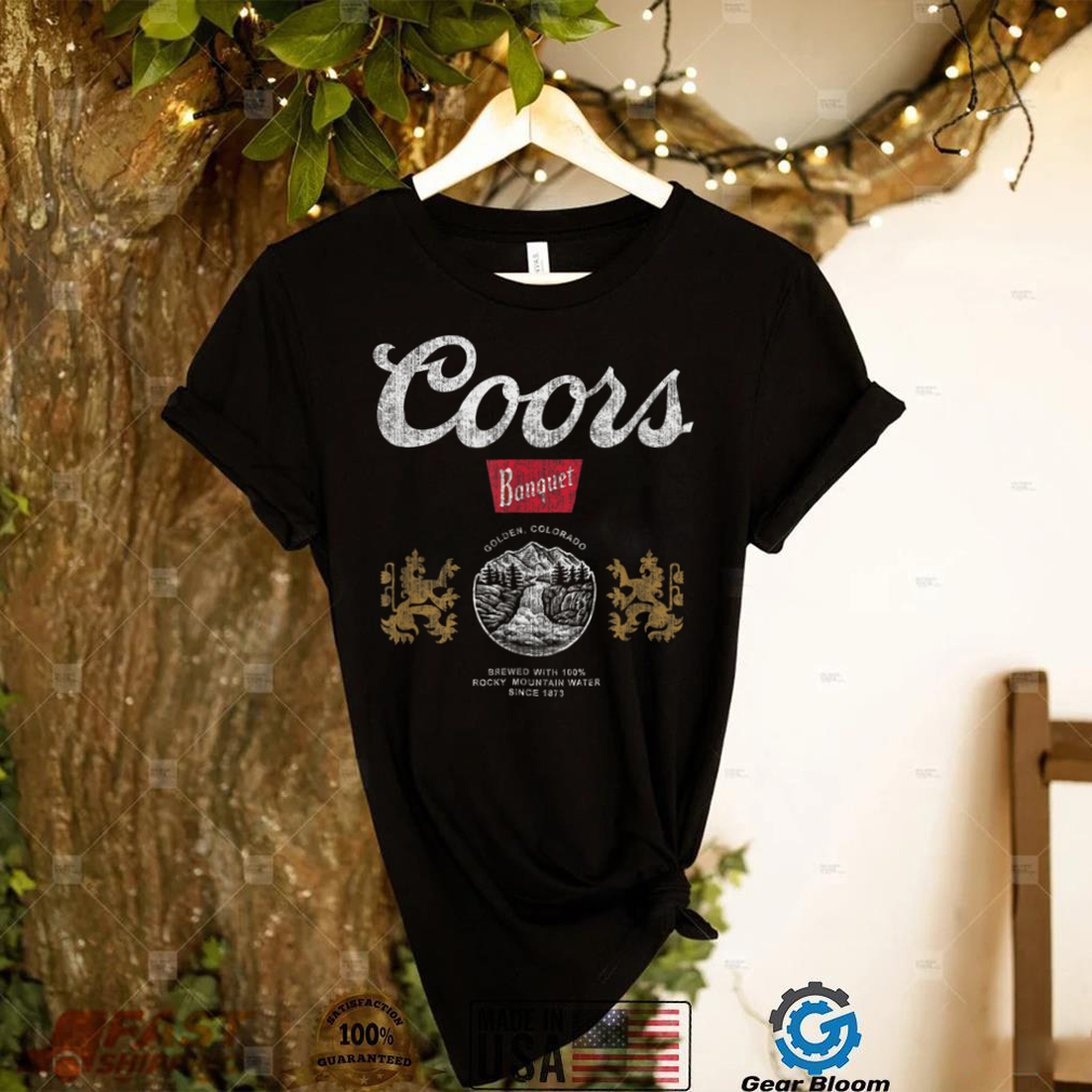 Coors Banquet Golden Colorado Logo V1 T Shirt