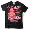 Cute Gnome CNA Life Nurse Hugs Kisses Valentines Day T Shirt (1)
