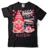 Cute Gnome CNA Life Nurse Hugs Kisses Valentines Day T Shirt