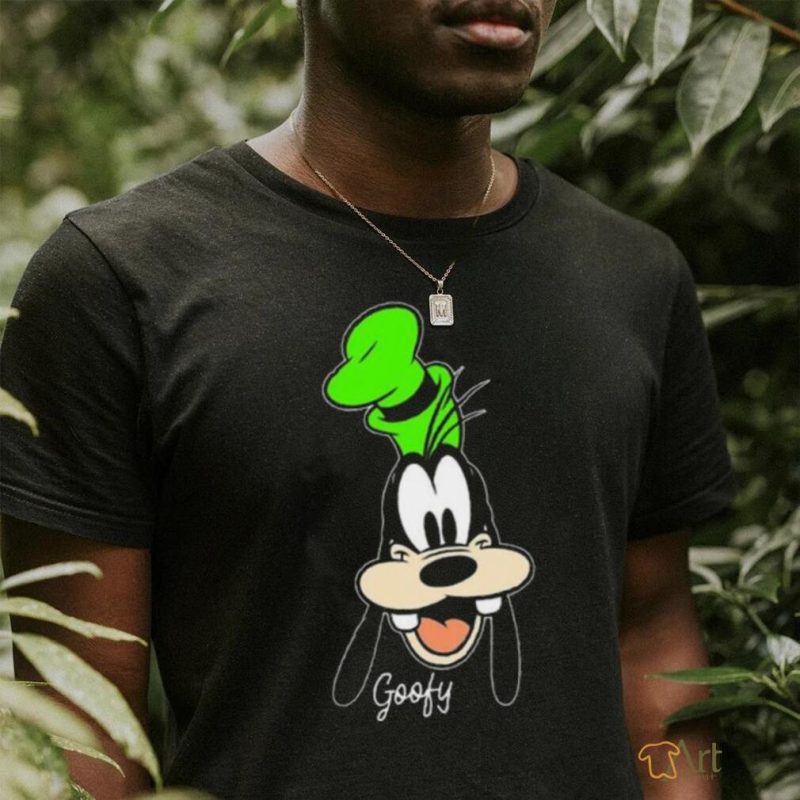 Disney Goofy Big Face Goofy Portrait T Shirt