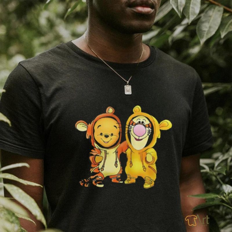 Disney Pooh and Tigger Cute Costume Best Friends T Shirt
