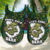 DonT Care Bear Weed Cannabis Rubber Comfy Footwear Personalized Clogs