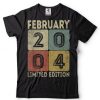 February 2004 Limited Edition Outfit Retro 18th Bday Gift T Shirt