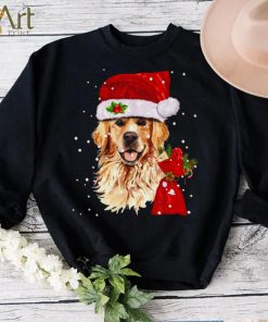 Golden Retriever Dog Christmas Holiday Gift shirt