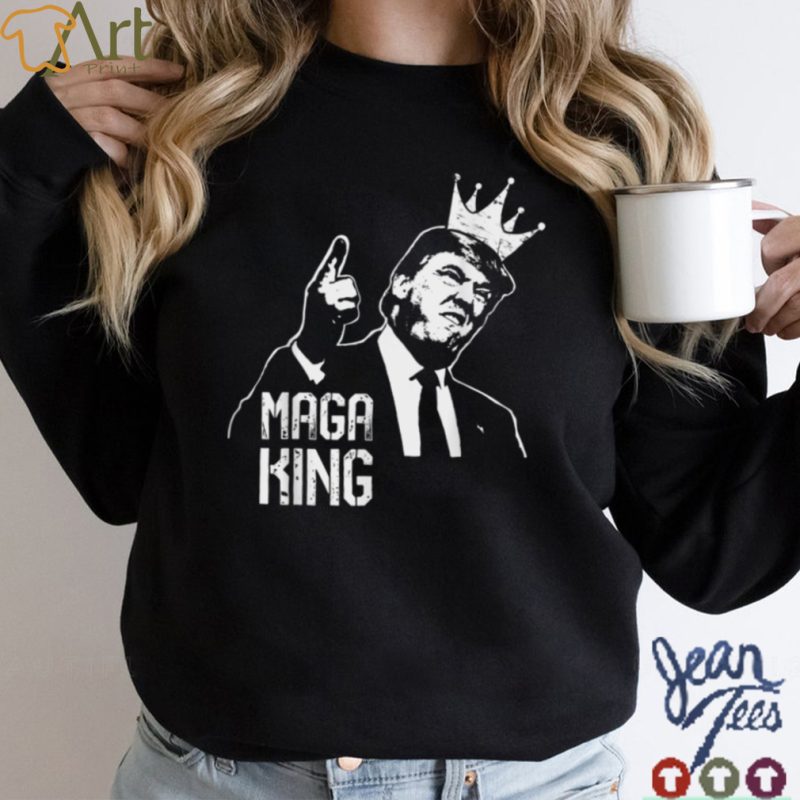 Greatest Ultra Maga King Funny Trump Supporter T Shirt B0B189D38R