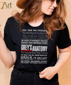 Grey’s Anatomy You are my person it’s a beautiful day to save lives 2022 shirt
