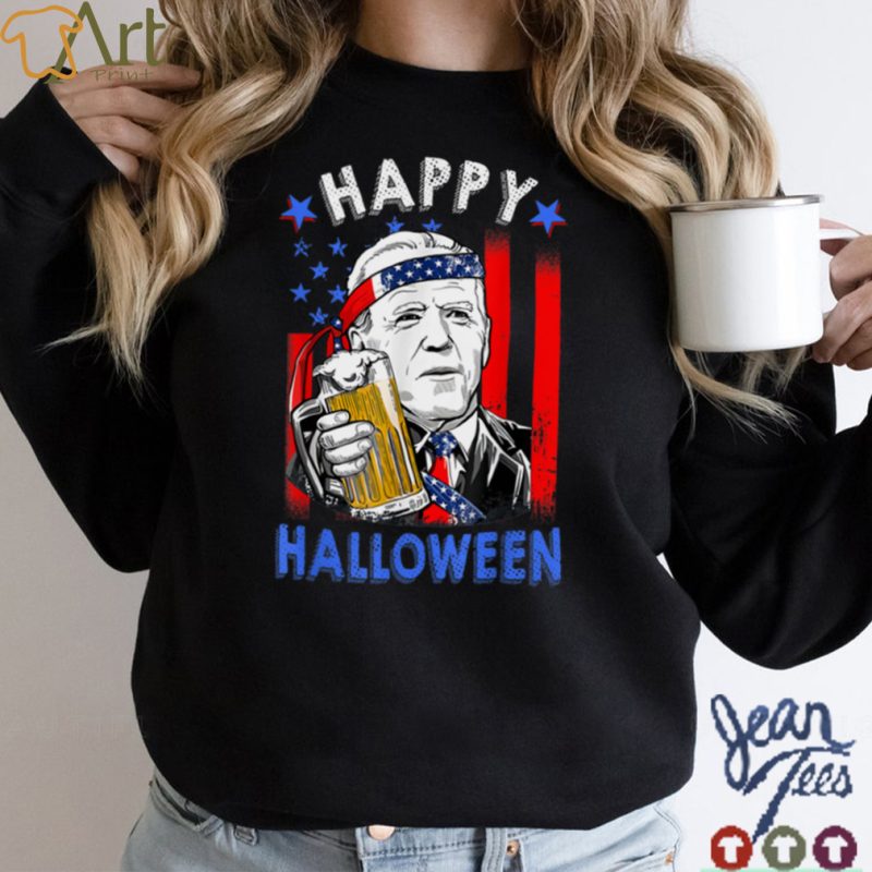 Happy 4th Of Halloween Funny Joe Biden Confused 4th Of July T Shirt B0B183BN1X