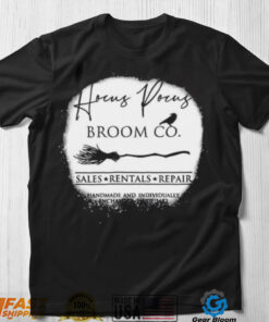 Hocus Pocus Broom Co Sales Rentals Repair Since 1682 Witch shirt