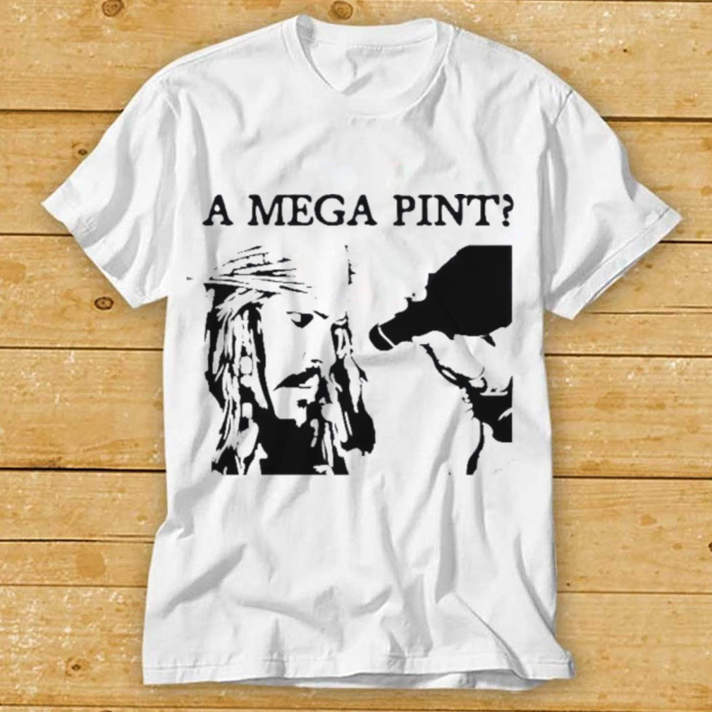 Johnny Depp t shirt, Johnny Depp Court, A Mega Pint t shirt - Tee Art Print
