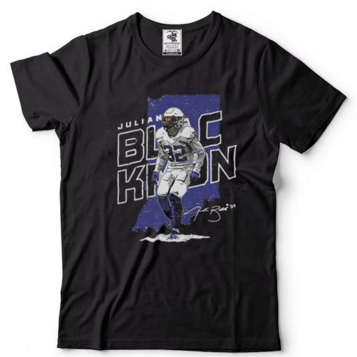 Julian Blackmon Indianapolis Colts Player Map Signature Shirt