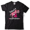 In October We Wear Pink Sugar Skull Breast Cancer Halloween T Shirt_Classic Shirt_Shirt pkgLq