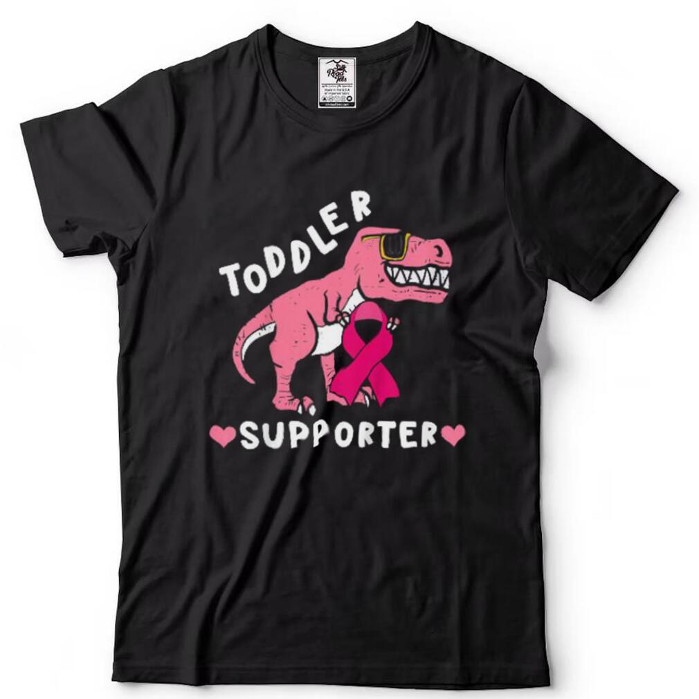 Kids Toddler Supporter Breast Cancer Awareness T Shirt