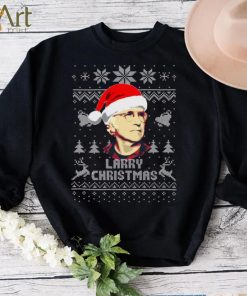 Larry David Larry Christmas White Xmas Pattern Unisex Sweatshirt