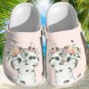 Little Cat Flowers Rubber Comfy Footwear Personalized Clogs