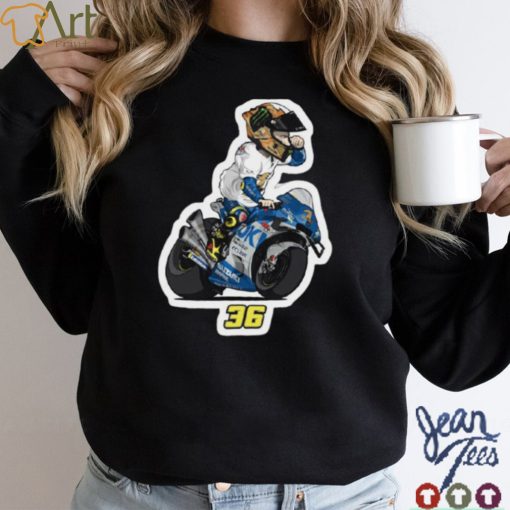 Motorcycle Racing Jm36 Chibi Joan Mir Unisex Sweatshirt