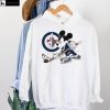 NHL Winnipeg Jets 053 Mickey Mouse Walt Disney t shirt