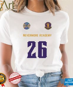 Nevermore Academy 26 Wednesday Netflix Show Shirt