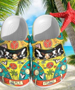 New Hippie Car Cows Rubber Comfy Footwear Personalized Clogs