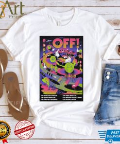 OFF Tour 2023 UK & EU Poster shirt