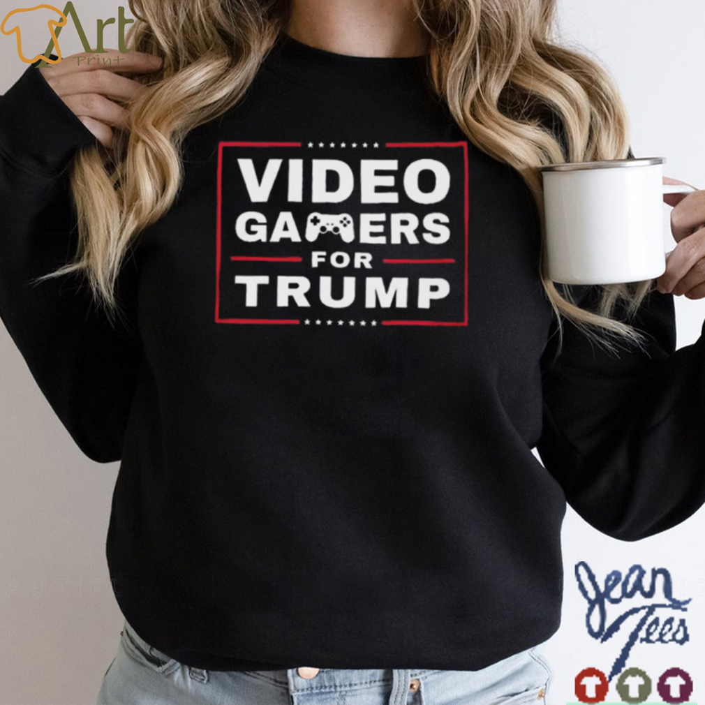 Official Video Gamers For Trump Shirt