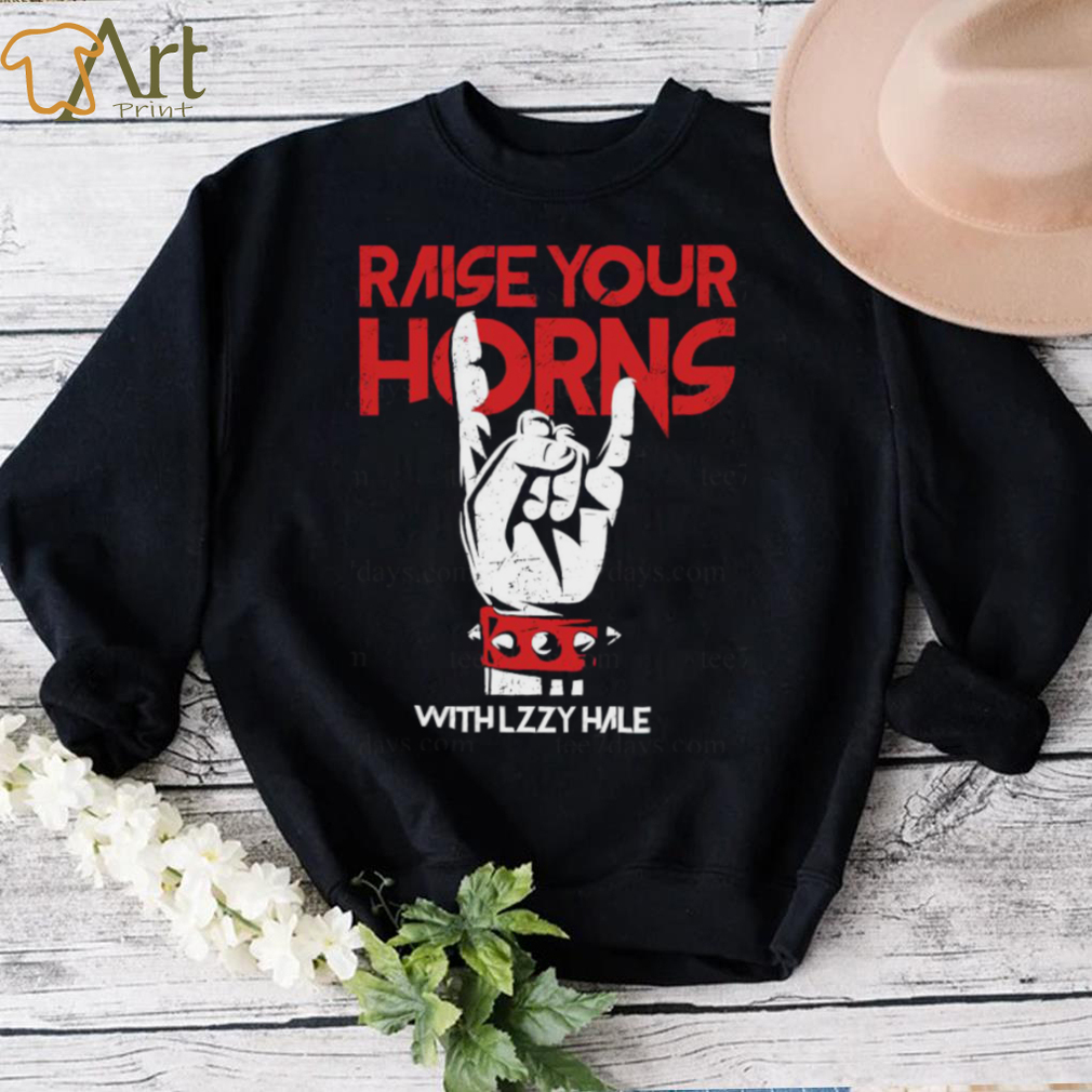 Official halestorm Merch Raise Your Horns Shirt