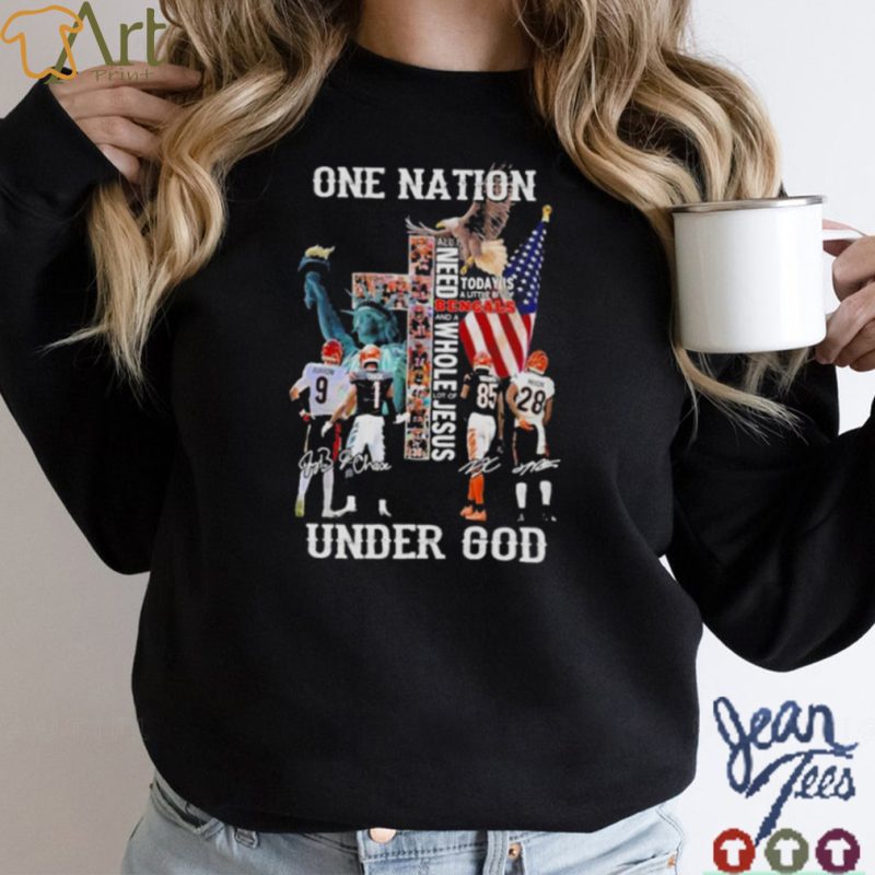 One Nation Under God Cincinnati Bengals 2022 Shirt