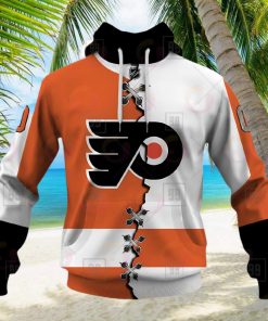 Personalized NHL Philadelphia Flyers Mix Jersey 2023 3D Hoodie