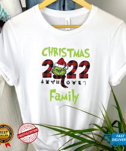 Plaid Pattern Christmas Grinch Squad T Shirt