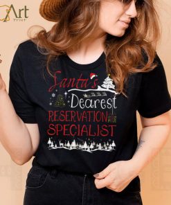 Reservation Specialist Xmas Job Cute Christmas T Shirt