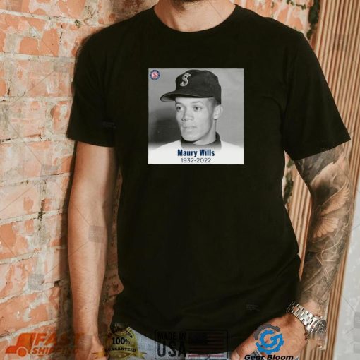 Rest In Peace Maury Wills 1932 2022 Shirt