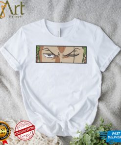 Roronoa Zoro’s Stare One Piece Anime Character Art Shirt