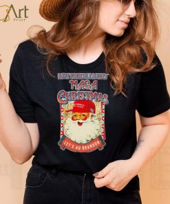 Santa Have yourself a very MAGA Christmas let’s go brandon 2022 shirt
