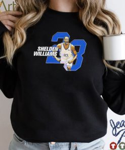 Shelden Williams Duke Blue Devils throwback shirt