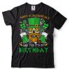 Skull St Patricks Day And It's My Birthday Born In March Men T Shirt