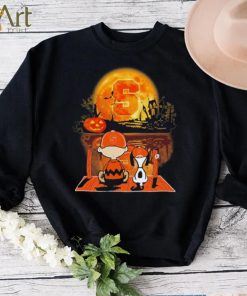Snoopy And Charlie Brown syracuse Halloween Shirt