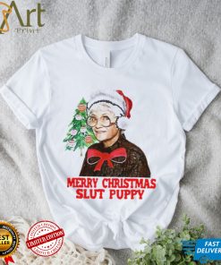 Sophia Merry Christmas Slut Puppy Golden Girls Unisex Sweatshirt